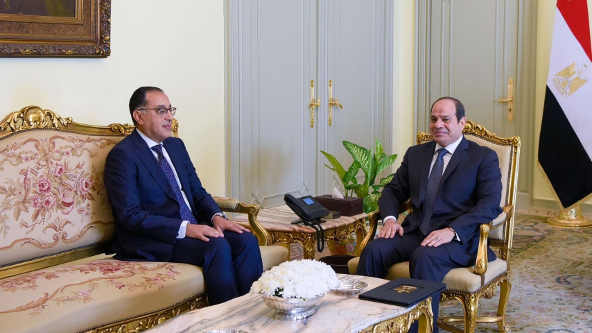 مصر.. استقالة الحكومة والسيسي يكلف مدبولي بتشكيل حكومة جديدة من ذوي الكفاءات